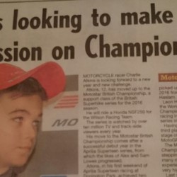 Press release work for Charlie Atkins