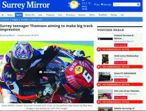 Connor Thomson Press Release