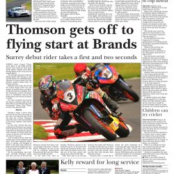Connor Thomson KTM Junior Cup Brands Hatch Indy Surrey Mirror 09_06_2016