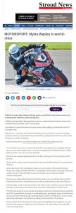 Myles Wasely KTM British Junior Cup Donington Park 2016