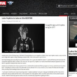 Luke Hopkins WorldSSP300 championship