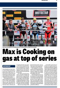 Wilson Racing Derbyshire Times 27 April 2017