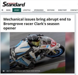 Jake Clark Motostar Brands Hatch Indy 2018 Bromsgrove Standard
